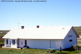 Great Northern Depot at Broadview, Montana, 1996