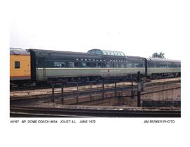 Northern Pacific Passenger Car Number 554, Joliet, Illinois, 1972