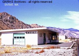 Great Northern Depot at Entiat, Washington, undated