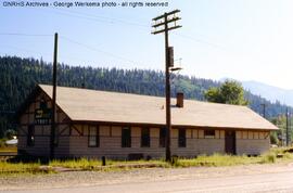 Great Northern Depot at Troy, Montana, 1990