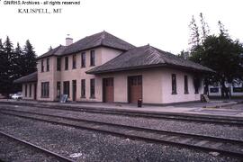 Great Northern Depot at Kalispell, Montana, undated