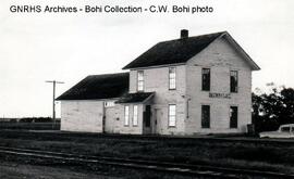 Great Northern Depot at Humboldt, Minnesota, 1969