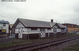 Great Northern Depot at Mora, Minnesota, undated