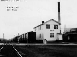 Great Northern freight house at Hibbing, Minnesota, undated