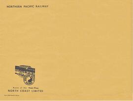 Northern Pacific Form 1780, Envelope, undated