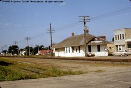 Great Northern Depot at Grove City, Minnesota, 1969