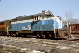 Great Northern Railway 613 at Minneapolis Junction, Minnesota in 1968.