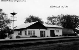 Great Northern Depot at Barnesville, Minnesota, undated