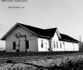 Great Northern Depot at Snohomish, Washington, undated