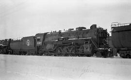 Great Northern Steam Locomotive 3397 at Saint Cloud, Minnesota, undated.