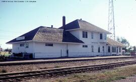 Great Northern Depot at New Rockford, North Dakota, 1980