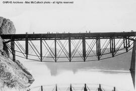 Great Northern Railway Rock Island Bridge, Wenatachee, Washington, 1968