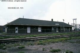 Great Northern Depot at Moorhead, Minnesota, undated