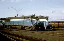 Great Northern Railway 2527 at Spokane, Washington in 1968.