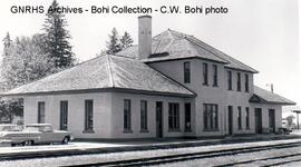 Great Northern Depot at Kalispell, Montana, 1976