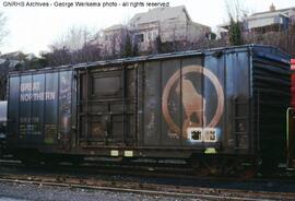 Great Northern Boxcar 6738 at Bellingham, Washington, 1977