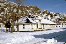 Great Northern Railway Chelan, Washington depot in 1970.