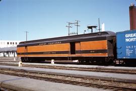 Great Northern Railway Postal Car 221, Storage Mail Car.