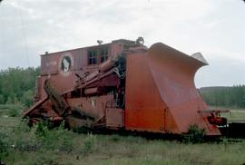 Great Northern Railway Snow Plow X1705 at Calumet, Minnesota