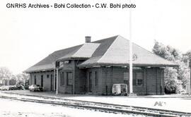 Great Northern Depot at Marshall, Minnesota, 1970