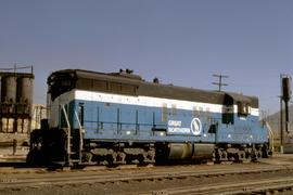 Great Northern Railway 582 at Butte, Montana in 1969.