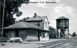 Great Northern Depot at Chester, South Dakota, 1967