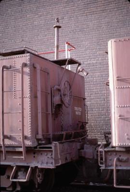 Great Northern Railway Water car X1821 at Wenatchee, Washington in 1982.