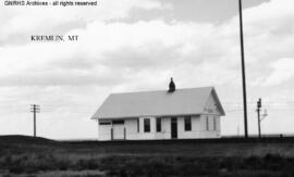 Great Northern Depot at Kremlin, Montana, undated