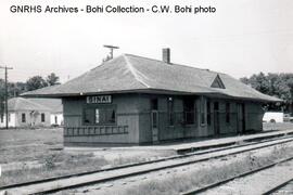 Great Northern Depot at Sinai, South Dakota, 1967