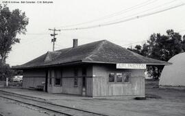 Great Northern Depot at Arlington, South Dakota, 1967