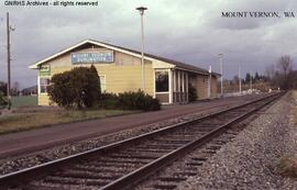 Great Northern Depot at Mount Vernon, Washington, undated