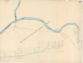 Great Northern Profile Map 14, Cascade Summit to Skykomish, Washington, 1894