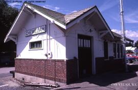 Great Northern Depot at Chewelah, Washington, undated