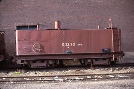 Great Northern Railway Water car X3212 at Wenatchee, Washington in 1982.