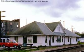 Great Northern Depot at Blaine, Washington, 1987