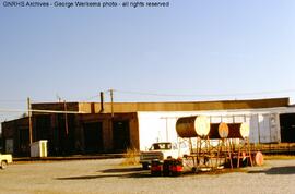 Great Northern Roundhouse at Whitefish, Montana, 1990