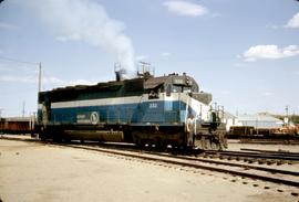 Great Northern Railway 333 at Havre, Montana in 1968.