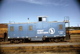 Great Northern Railway Caboose X-222.