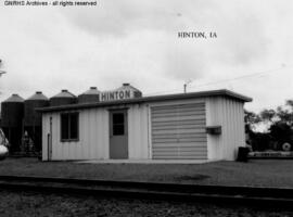 Great Northern Depot at Hinton, Iowa, undated