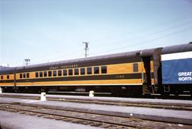 Great Northern Railway Passenger Car 1089 at Seattle, Washington.