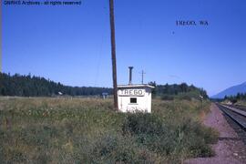 Great Northern Station Building at Trego, Washington, undated