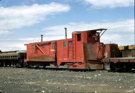 Great Northern Railway Snow Plow X1669 at Great Falls, Montana in 1971.