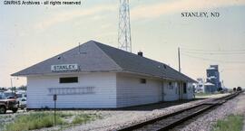 Great Northern Depot at Stanley, North Dakota, undated