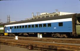 Great Northern Railway Passenger Car 1007 at Seattle, Washington in 1971.