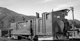 Great Northern Snow Dozer X1641 at Wenatchee, Washington, undated