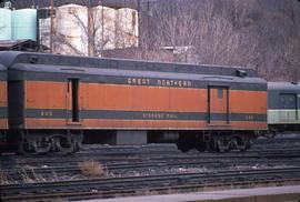 Great Northern Railway Postal Car 225, Storage Mail Car.