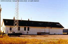 Great Northern Depot at Browning, Montana, 1990