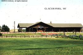 Great Northern Depot at Glacier Park, Montana, undated