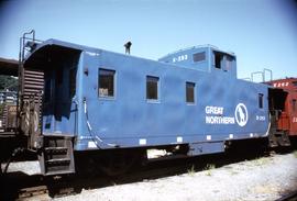 Great Northern Railway Caboose X-293.