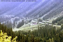 Great Northern Track at Tye, Washington, 1982